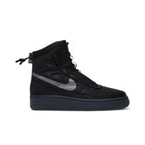 Nike Moteriški Air Force 1 High Shell 'Juodi' (moterų dydžiai) Juodi / Juodi / Smėlio spalvos Riedlentės Batai BQ6096 001 35.5 black