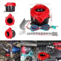 1Set Car Dump Electronic Turbo Blow Off Hooter Valve Analog Sound Simulator Bov raudona