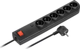 Elgotech Apsaugos nuo viršįtampių juosta 6xz/u 3m juoda PSF4-603-2