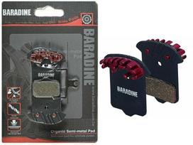 Baradine Ds-17f+sp-17 stabdžių kaladėlės su radiatoriumi, skirtos Shimano Xtr Xt Slx Deore Xt J0