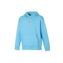 Nike Solid Color Logo Embroidered Fleece Hoodie Men Tops Blue DH3088-407 XL blue