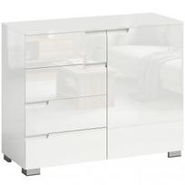 Komoda 100x40x80 cm Balta MDF