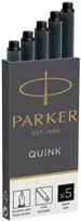 Rašalo kapsulės Parker Standard 5 vnt. Juoda - 1950382