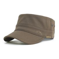 Four Seasons Military Caps Men Women Solid Casual Fashion Unique Design Vintage Flat Top Hat