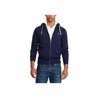 Polo Ralph Lauren Logo Embroidered Solid Color Zip-Up Hooded Long Sleeve Jacket Men jackets Blue 710625887-024 XXL blue