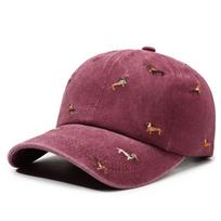Vintage Spring And Autumn Fashion Washed Australian Wool Soft Top Baseball Cap, Street Style Distressed New Duckbill Cap With Em 56-58cm beige