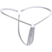 Women's Low-Waist Sexy Thong Underwear - Solid Color, Minimalist Design L
