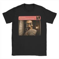 Tung Tung Tung Sahur John Pork Meme  for Unisex Unisex T Shirt Brainrot Funny Tees TShirt 100 Cotton Graphic Printed Tops 4XL white