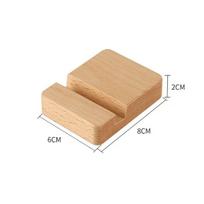 Universal Solid Wood Cell Phone Racks Simple Desk Stand Holder For Mobile Phone Tablet Pc E-Reader Portable Mobile Phone Holder A1
