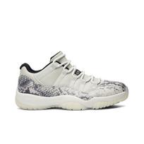 Air Jordan 11 Retro Low 'Light Bone Snakeskin' (Unisex) Light Bone / University Red-Sail-Black Vintage Basketball Shoes CD6846 002 44.0