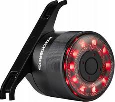 Galinis dviračio žibintas Rockbros Q1 Usb 7 spalvų