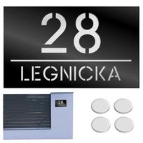 Decortrend Namo numerio lentelė Adreso lentelė Namui Numeris Adresas Gatvė 15x25cm