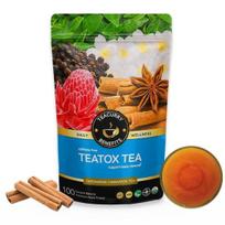 Teacurry Detox Green Tea – 100g Loose Leaf red