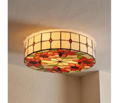 BRILAGI - Tiffany vitražinis lubinis šviestuvas SUNFLOWER 2xE27/60W/230V skersmuo 40 cm