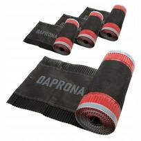 4x kraigo juosta 5m x 330mm aliumininė juoda Daprona