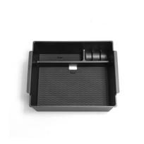 Storage Box Central Armrest Tray for Mitsubishi Triton 24-25 black