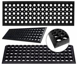 Guminiai neslystantys ažūriniai lauko laiptų pakopos su užvažiavimu