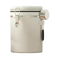 1800 ml nerūdijančio plieno kavos indas hermetiškas indas su datos žymekliu matavimo šaukšteliu šviežumo užraktu 1800ml gray