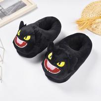 Kigurumi Namų drabužiai Juodas drakonas Moterys Vyrai Pižama Batai Kostiumas Miego drabužiai Pižama Šventiniai drabužiai Suaugusiems Gyvūno Cosplay 35-42 black