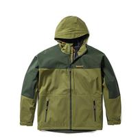 Timberland Spalvų blokų sujungta lauko vandeniui atspari laisva gobtuvu striukė Unisex striukė žalia A5Z3Y-U31 XL black