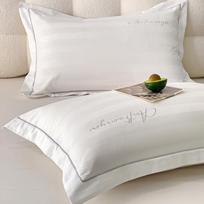 2PCS Solid Color New 60 Count Long Stand Cotton Dragon Series Pillowcase 48x74cm without pillow core filling 48x74cm