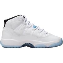 Jordan Air Jordan 11 Anti Kick Cushioning High top Children's Basketball Shoes White 378038-104 36 white