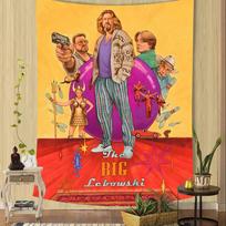 The Big Lebowski The Dude Comedy Movie Backdrop Background Vinyl Women Birthday Party Cake Table Decorations Photoshoot Banner 74x94cm(29x37in)
