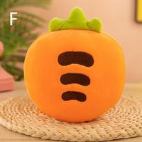 Animacinis 2-in-1 kaklo pagalvėlė su akių kauke Mielas pliušinis žaislas Kelioninė pagalvėlė Nešiojama biuro stalo pagalvėlė Gimtadienio dovana B orange