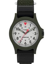 TIMEX Expedition Acadia Fast Wraps Unisex Laikrodis, Kvarcinis Judėjimas, Dervos Korpusas, Tamsiai Mėlynas Ciferblatas, 40mm, Modelis TW4B29300 gray