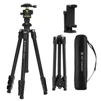 Stovas - K&F Concept K234A3 Aluminis 1.27 kg 55-178 cm BH-36 Kamuolinis Galvutė