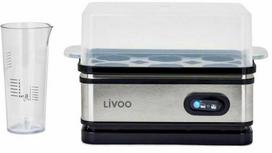 Kiaušinių virtuvas Livoo DOC290 400W 6 kiaušiniams, nerūdijantis plienas, pilkas
