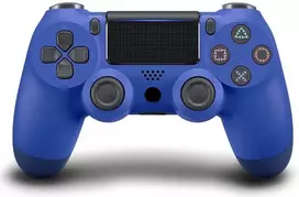 Žaidimų pultelis Games World PS4 Doubleshock 4 V2 bevielis žaidimų pultelis / valdiklis, mėlynas, skirtas PS4 / PS5 / Android / iOS