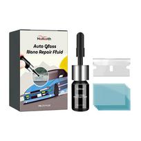 Nano skystis automobilių stiklų remontui 3ml Greitas klijai įtrūkimams automobilių priekiniuose stikluose remontuoti Auto stiklo nano remonto skystis United States gray