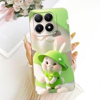 For Xiaomi 15T Pro 5G Case Cute Cat Duck Cartoon Cover Soft Silicone Matte Phone Case For Xiaomi Mi 15T Pro 15TPro Mi15T 5G Bags Xiaomi 15T Pro white