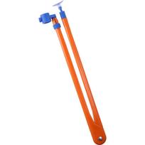 1PC Pencil Marking Compass,Large Math Teaching Compass Math Geometry Tools for Blackboard orange