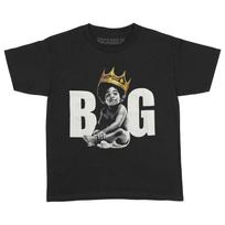 Boys' Notorious B.I.G. Biggie BIG Youth T-shirt T-shirt Youth Large Black M white