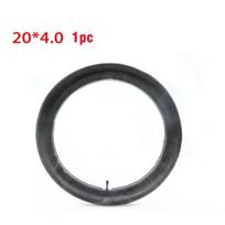 Bicycle 20x4.0 Inner Tubes Fat Bike Tire 1PC or 2PCS Bike Inner Tubes for Snowmobiles 20*3.5-4.0 ATVs Electric/Mountain Bicycle 20x4.0 1pcs black