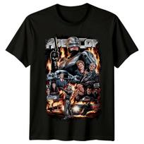 RoboCop (1987) Movie Poster Inspired T-Shirt Mens Kids Mens Womens Tees Top Retro 80s Tee S black