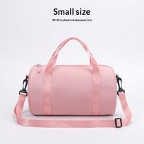 Yoga Bag Waterproof Adjustable Shoulder Strap Solid Color Gym Tote Bag for Women Fitness Sports Daily Use 18x30cm