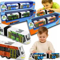 Trys Tramvajaus Varomieji Vagonėliai Tramvajaus Vagonėliai 19 Cm Modernūs Metaliniai