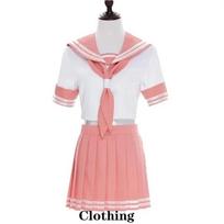 Astolfo Cosplay Kostiumų Rinkinys, Rožinis Jūreivio Uniformos Apranga su Peruku, Anime Fate Serijos Helovino Šventės Vaidmenų Žaidimo Kostiumas XXXL white