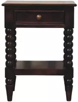 Artisan Furniture Vienna -Drawer mango medienos naktinis staliukas su stalčiumi