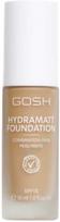 Gosh Hydramatt matinė skysta makiažo bazė 010Y Light Dark SPF15, 30 ml
