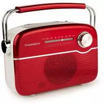 Thomas Kosmala Nešiojamasis FM radijas su „Bluetooth“ funkcija ir įkrovimu saulės energija Thomson RTS450BTR