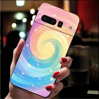 Phone Case For Google Pixel 10 9 Pro XL 9A 8 7 6 Pro Pixel 8A 7A 6A Pixel 8 7 6 5 Rainbow clouds Case Google Pixel 6 black