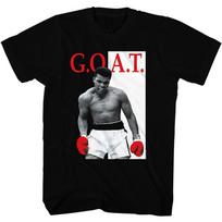 Men's Muhammad Ali Muhammad Ali Goat T-shirt XX-Large Black 2XL gray