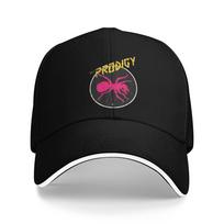Unisex The Prodigy Techno Harcore Music s Sandwich Caps   Outdoor Baseball Caps Polyester  Trucker Hat Adjustable Trucker Cap One Size black