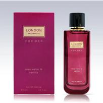 Rožių vanduo ir vanilė 100ml EDT Londono kvepalai