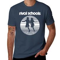 Rival Schools Band United By Fate Tshirt Basic All Season Solid Tshirt M white