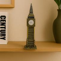 Metal Big Ben Statue For Home Décor, Aesthetic Showpiece - 4.5 X 3 X 18 Cm